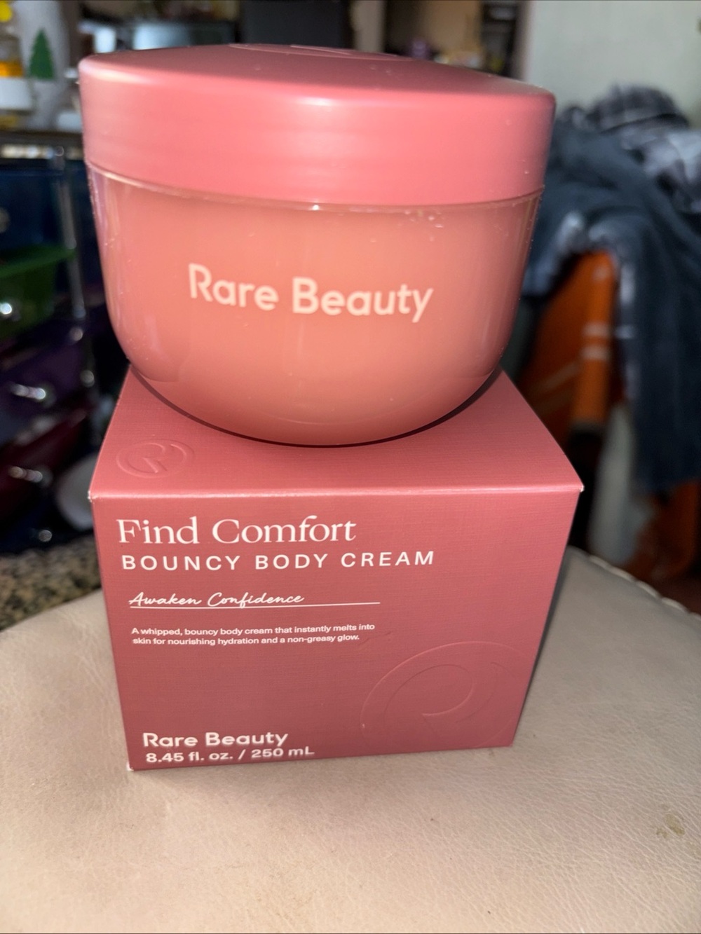 NEW Rare Beauty Find Comfort body cream  250ml.  New Sealed!
